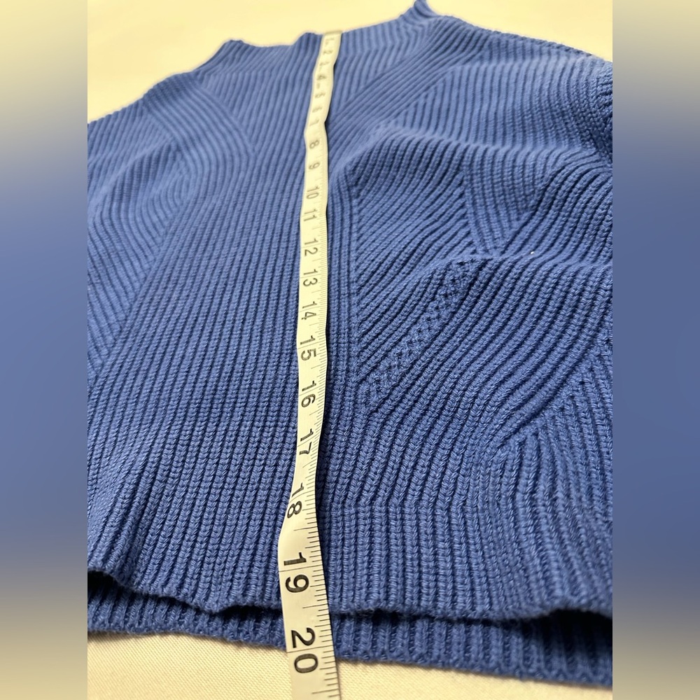 Maeve Cobalt Blue Turtleneck Sweater - Picture 8 of 8